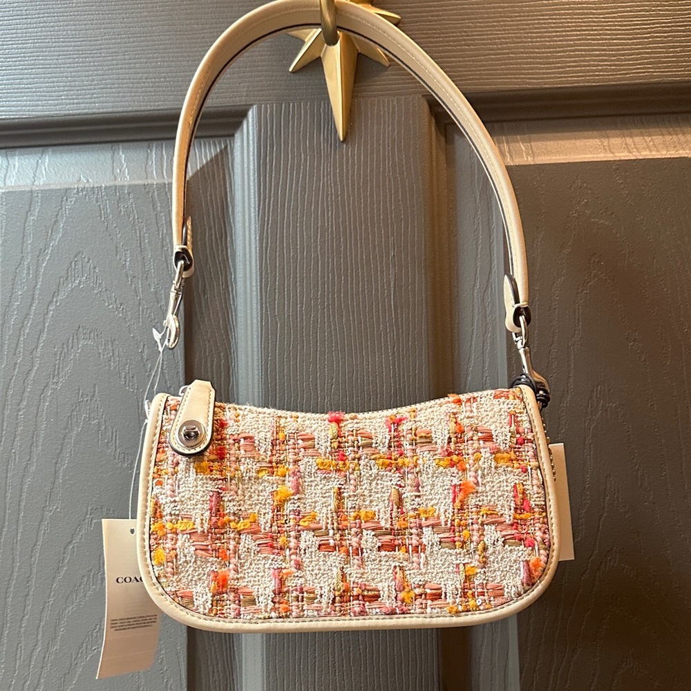 Coach Swinger 20 Tweed Bag